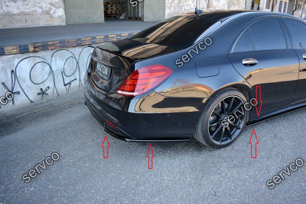 Pachet Exterior Prelungiri Body kit tuning Mercedes S Class W222 2013-2017 v1 - Maxton Design