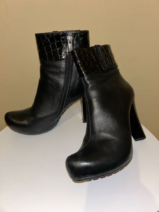 Дамски боти естествена кожа 38 размер