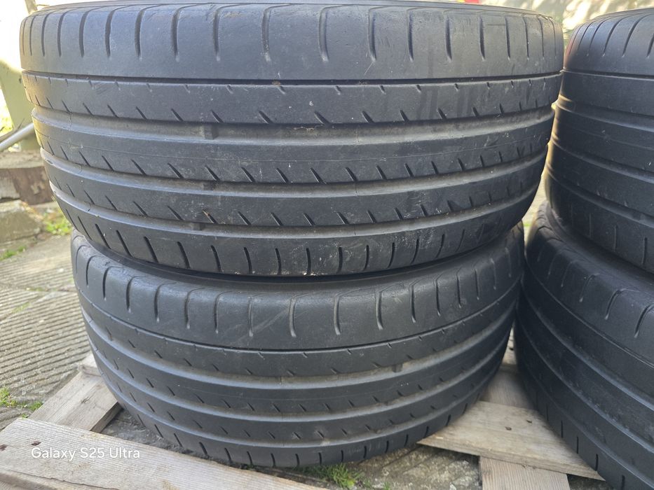 Лети джанти 18ки 5х112 AEZ + летни гуми 225/40/18 Yokohama