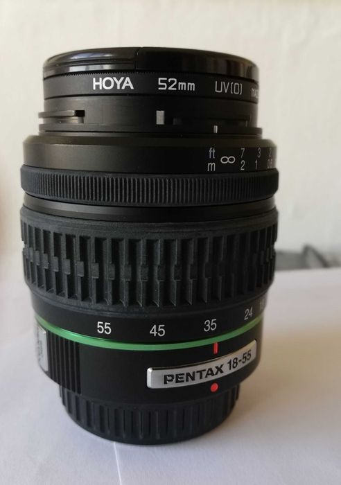 Обектив  SMC Pentax DA 18-55mm. F3.5-5.6AL   (нов)+