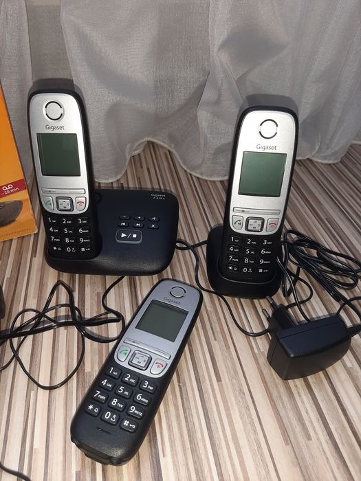 Telefon fără fir Dect Gigaset A415A cu robot Nou..