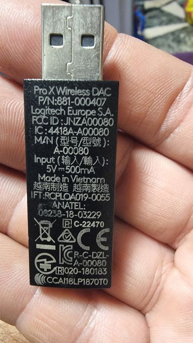 Stik casti logitech G PRO X wireless gaming