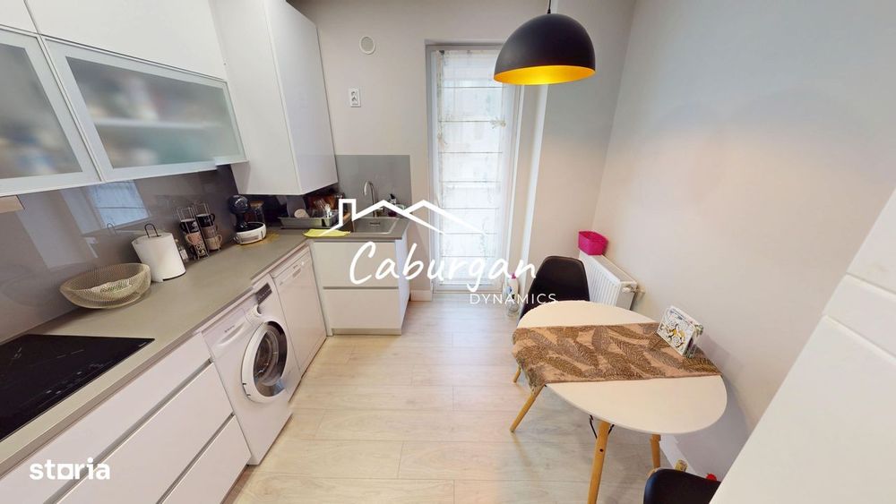 Apartament cu 3 camere, 77 mp utili+2 balcoane, etaj 3/4, Turnisor