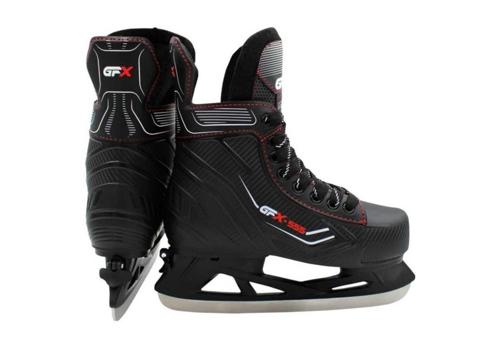 Коньки хоккейные мужские раздвижные (32-43р)