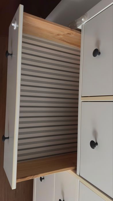 Comoda HEMNES 8 sertare, vopsit alb, 160x96 cm IKEA