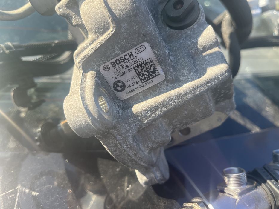 Помпа дюзи и рейл бмв n47d20c 320d 318d 520d bmw n47d20c дюзи