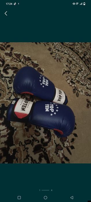 Продам бокс. перчатки от бренда "TOPTEN"