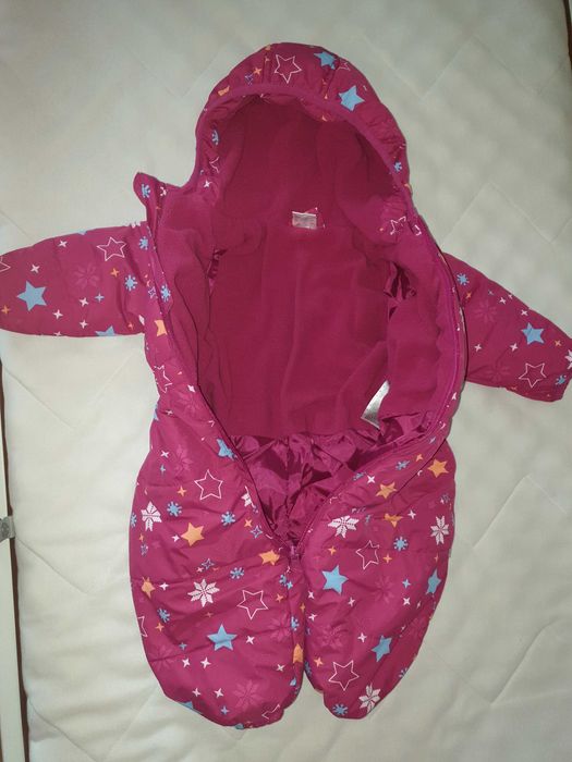 Зимен гащеризон за момиченце, р-р 62