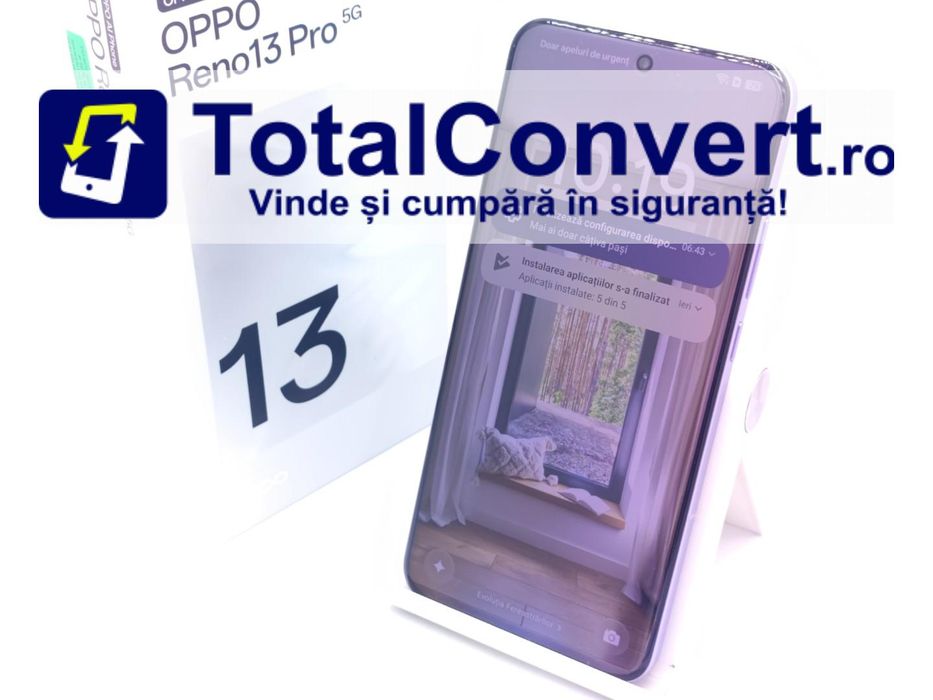 Oppo Reno13 Pro 512GB Plume Purple 12GB, Garantie 24 luni | #D90778