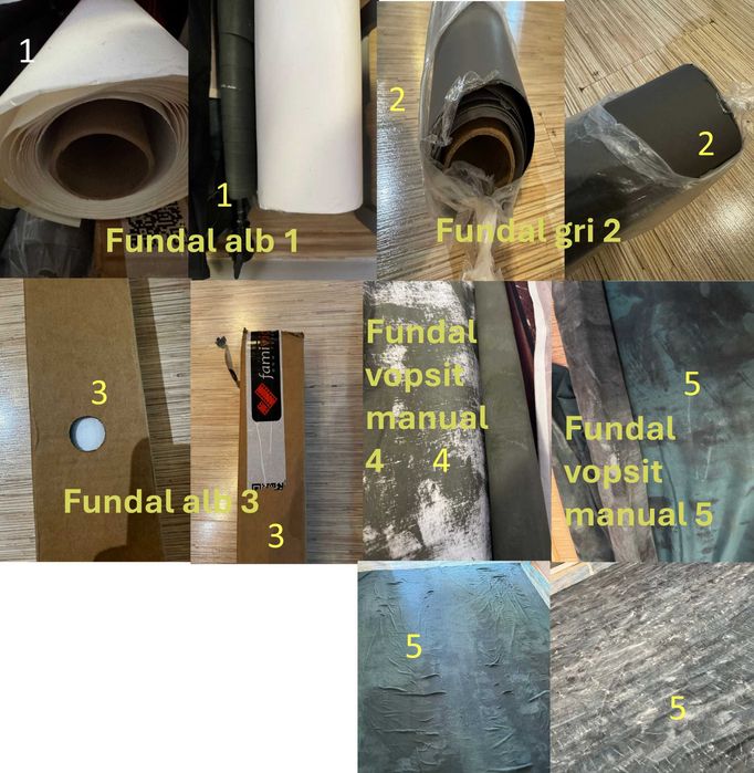 Blitzuri studio, fundaluri, stative, acumulatori, obiectiv- oferta!!