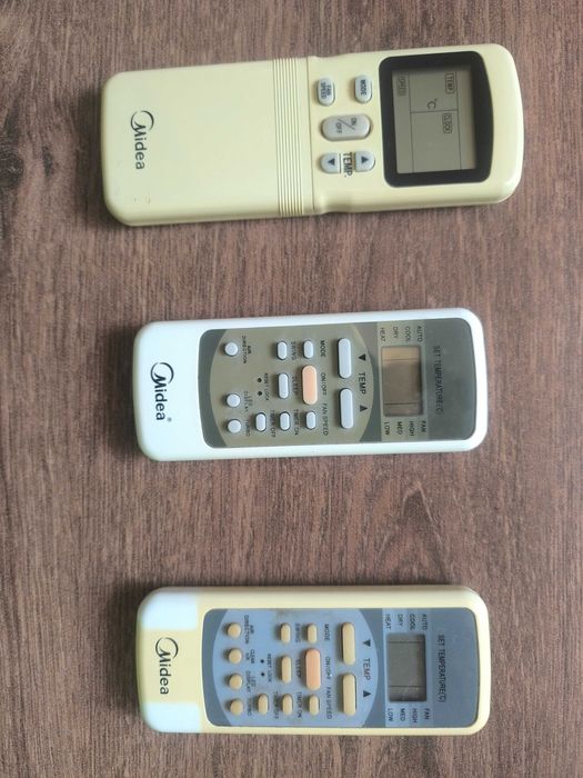 Дистанционно Midea Мидеа  midea три броя