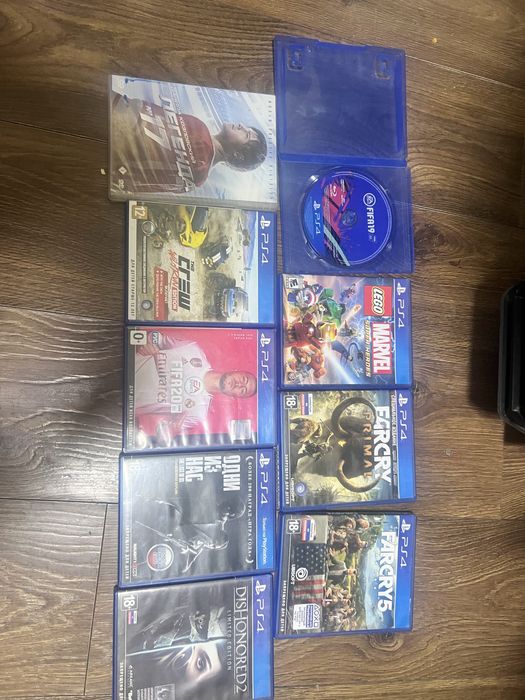 Диски ps4 новые запечатаные и бу