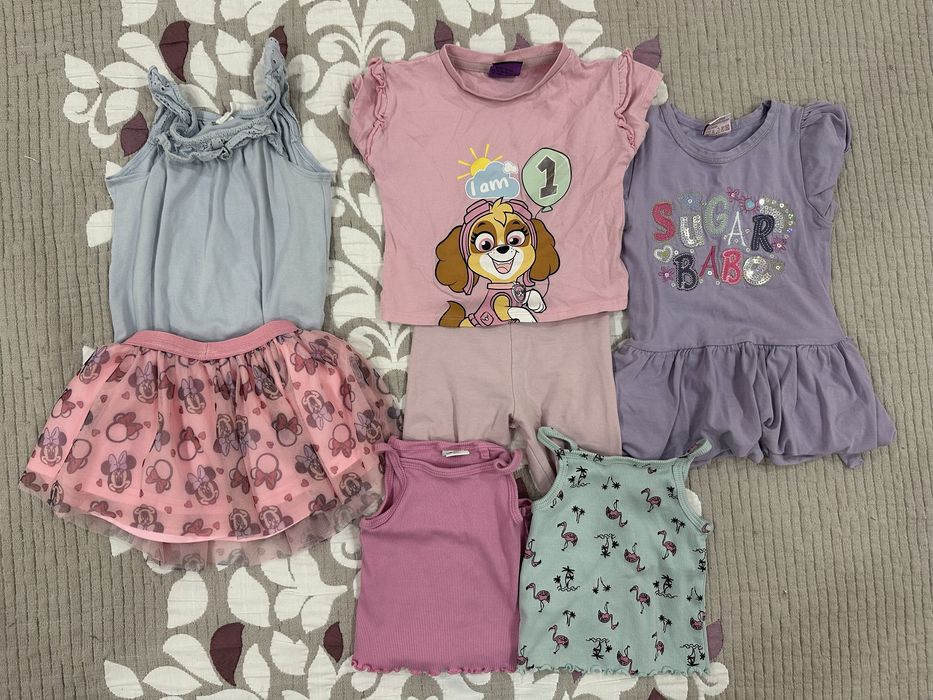 Лотове  дрехи за момиче размер 86/92