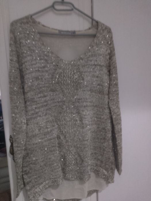 Bluza dama cu striatii aurii ml