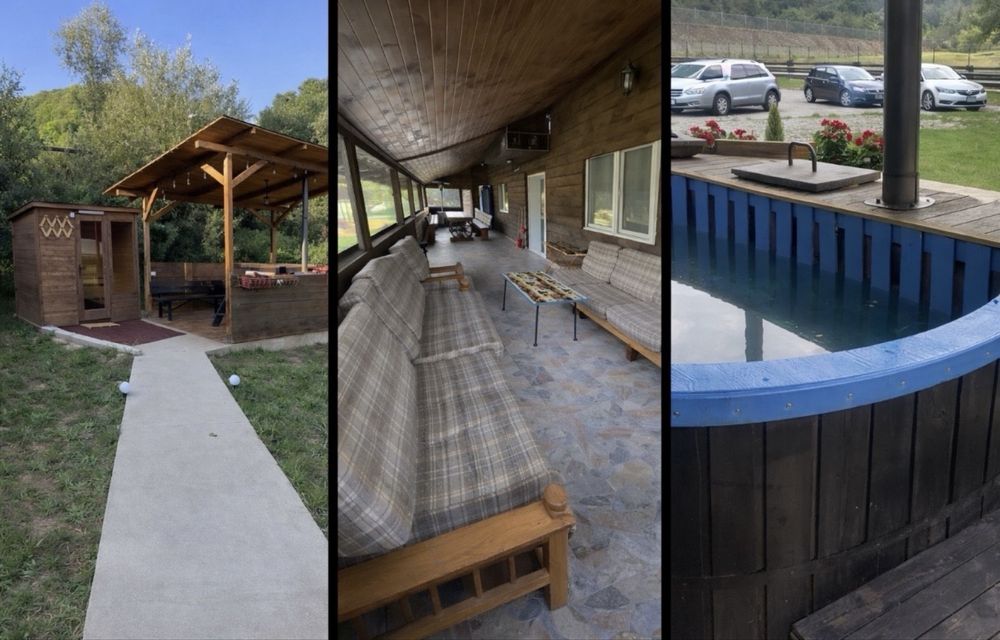 Casă Amis tip apartament Cabană cu ciubar sauna cluj oradea zalau