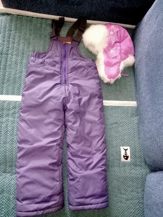 Зимний комбинезон на девочку