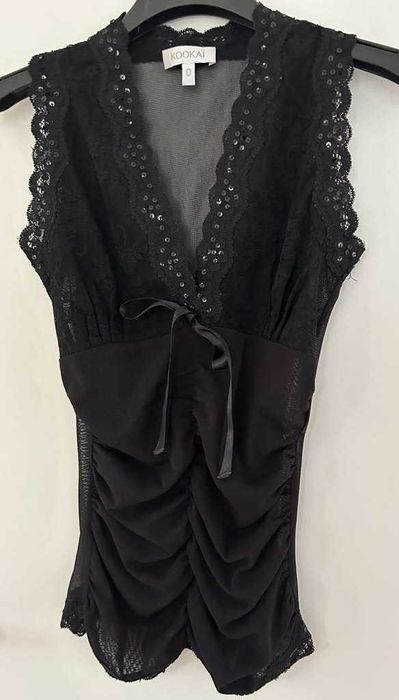 Елегантна блуза без ръкави KOOKAÏ, Франция, размер XS