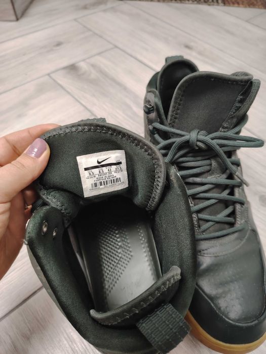 Sneakers Nike Court Borough Mid, verde, marimea 43