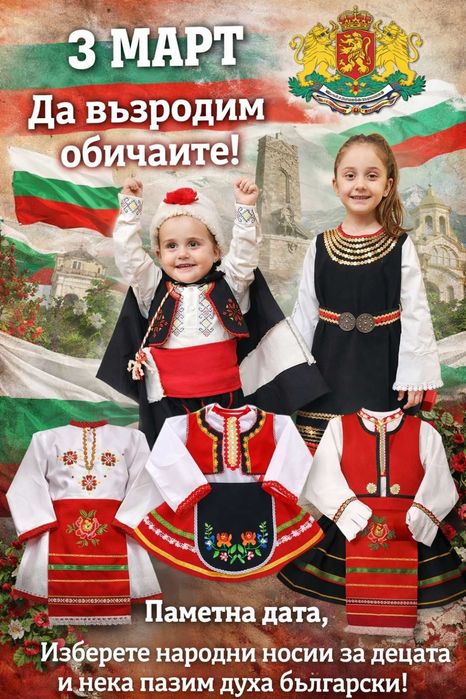 Най-красивите детски народни носии – готови за сцена!