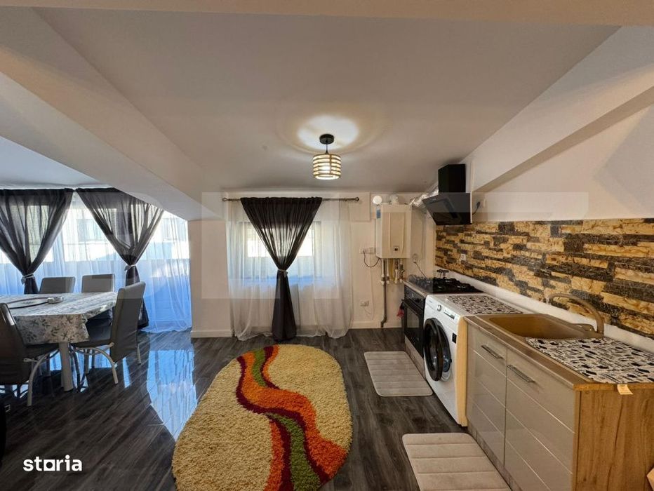 Apartament tip penthouse, 3 camere, 110 mp, 3 locuri de parcare, zona