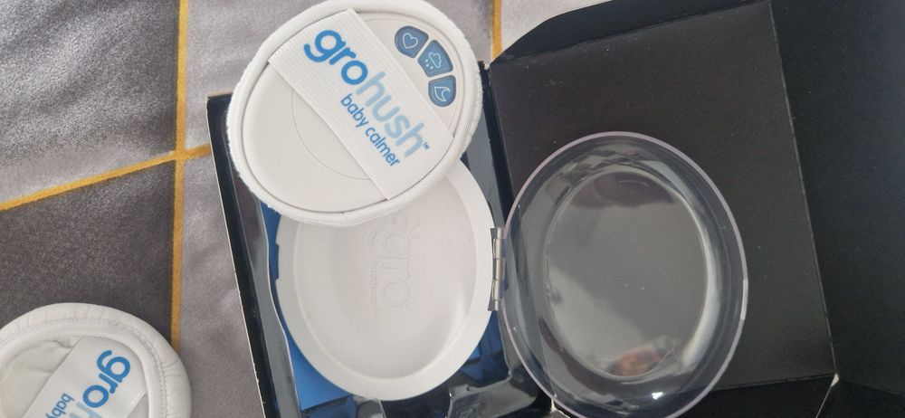 Gro Hush - машинка за бял шум за бебе + ПОДАРЪК 2 сменяеми калъфа