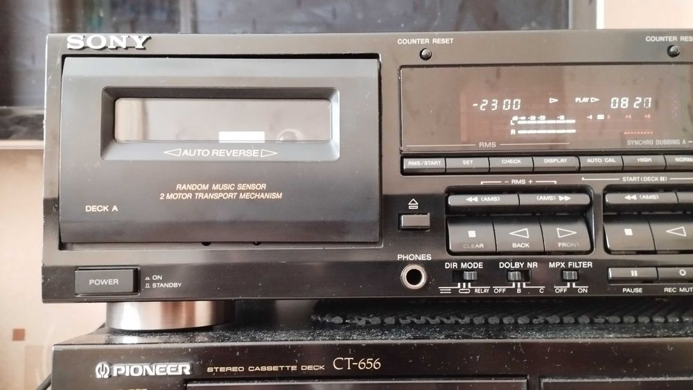 Кассетная дека sony tc-wr545.