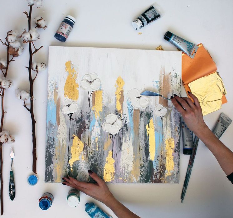 Картина абстракция