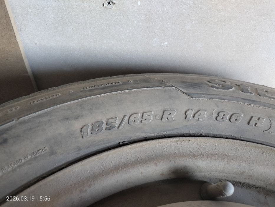 Р14 комплект колес стоял на опелье