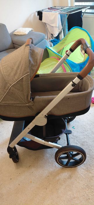 Cybex Baluos S  количка с кош за новородено и лятна  седалкак