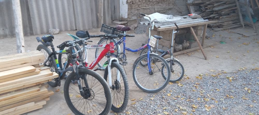 Әртүрлі велосипедтер