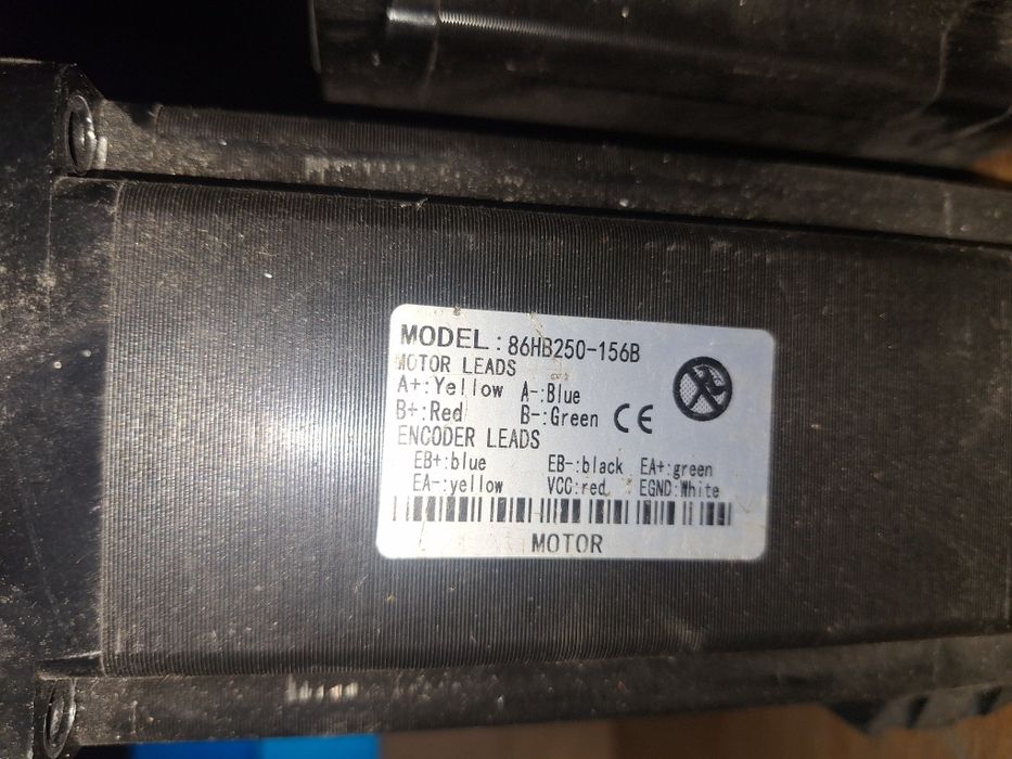 Set CNC motor pas cu pas NEMA34 closed loop 8Nm 12Nm driver + sursă