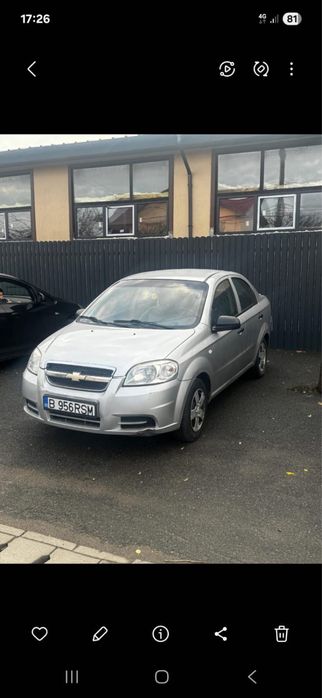 Vand Chevrolet Aveo 2012, 1.4 benzina+gpl