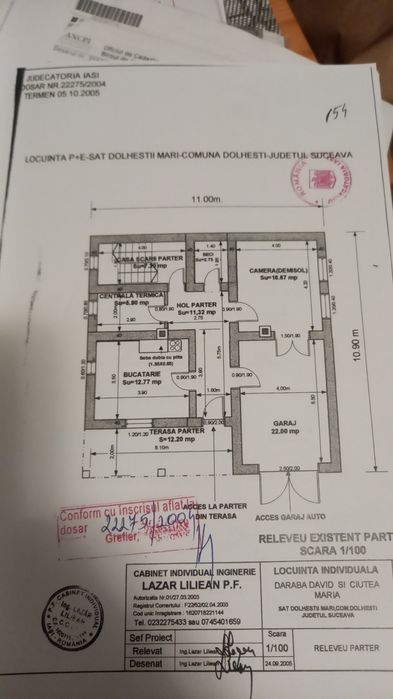 Casă de vânzare în Dolheștii Mari ,2400mp de  teren. ,