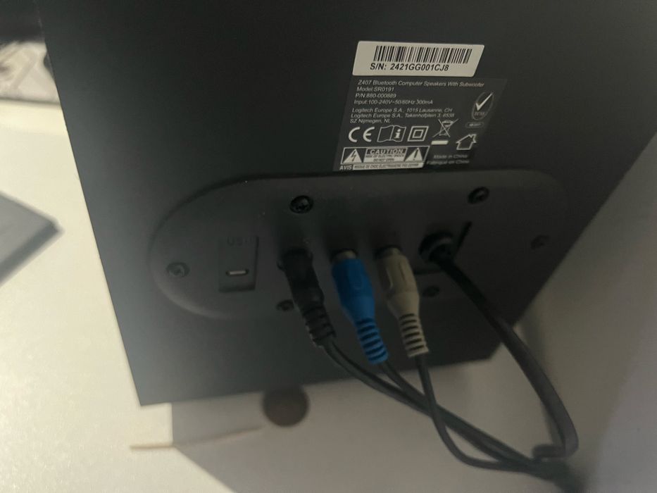Logitech z407 - Boxe Wirless si Prin cablu