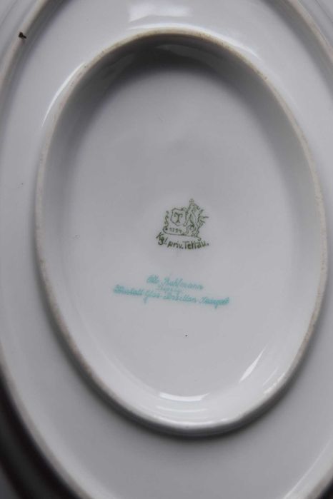 Serviciu masa, perioada interbelica, manufactura Tettau (Bavaria)