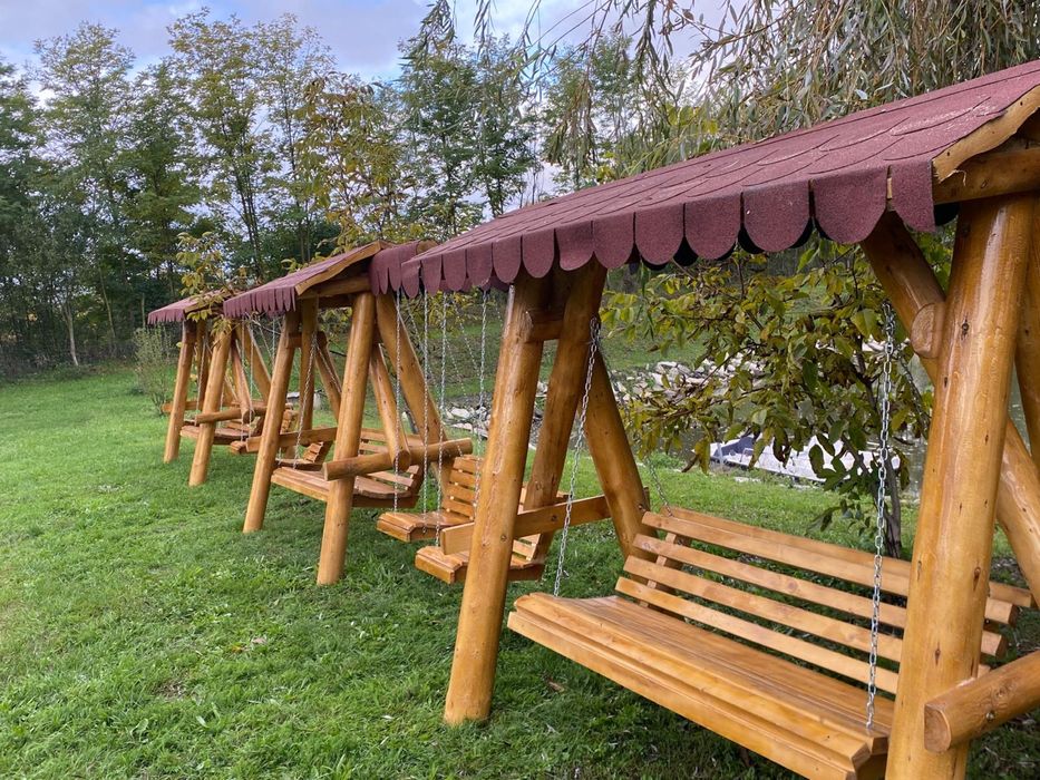 Leagan din bile de brad / balansoar copii