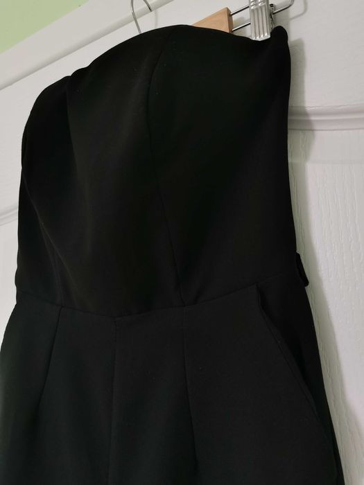 Черен гащеризон с колан