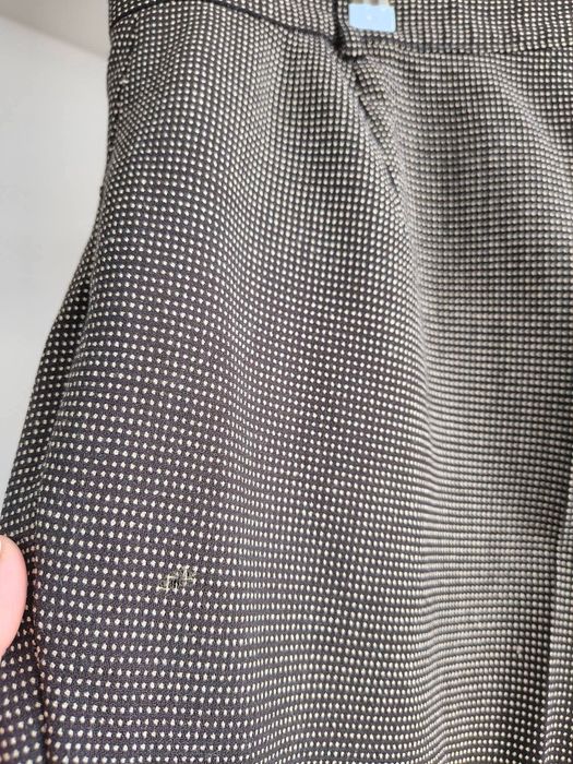 Costum femei cu pantaloni din lână