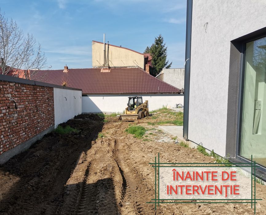 De închiriat/prestări servicii cu miniincarcator tip bobcat