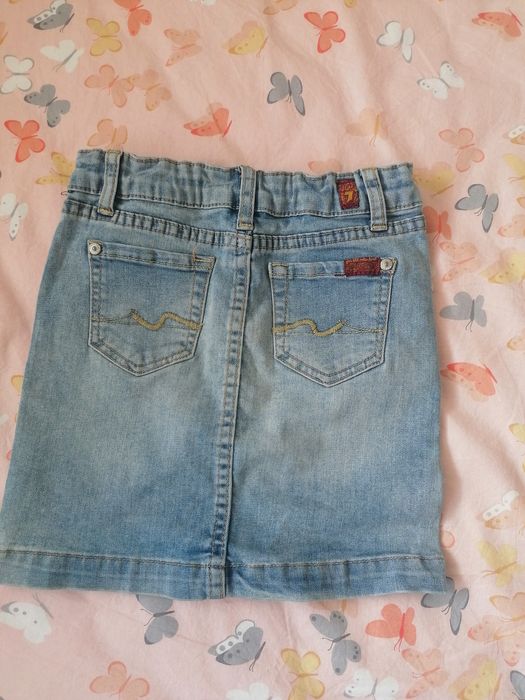 Детска дънкова пола