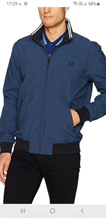 Fred Perry The Brentham Jacket / M НОВО!  ОРИГИНАЛ! Мъжко Яке!