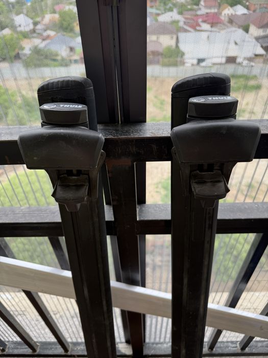 Thule wingbar на продольные рилинги