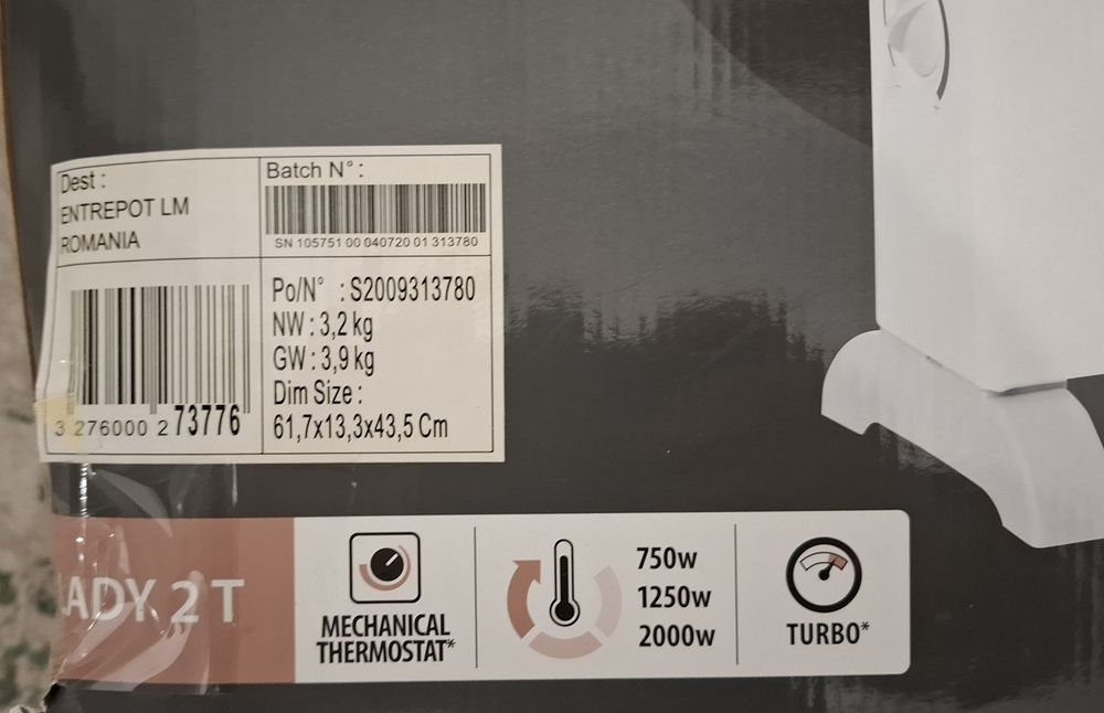 Radiator convector electric