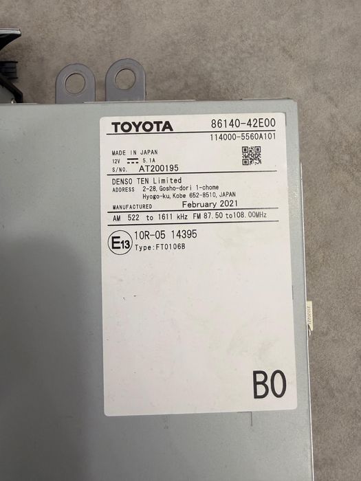 Штатная магнитола Рав 4