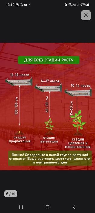 Фито лампа на 120 ват