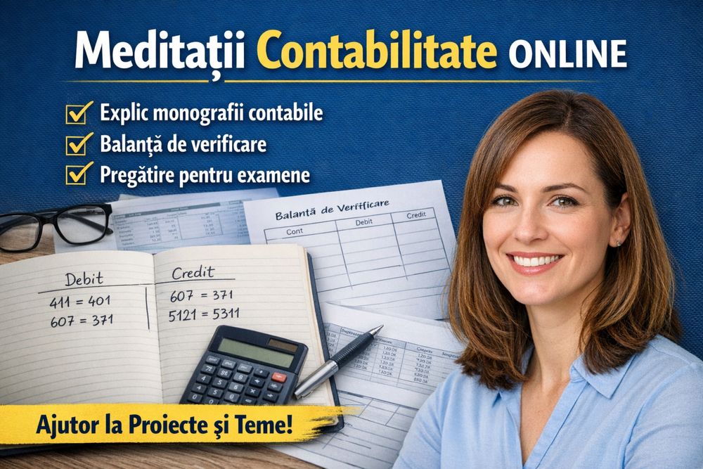 Meditații Contabilitate pentru Studenți | Monografii, Balanță, Examene
