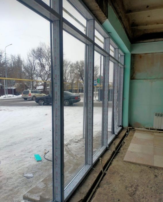 Пластиковые окна и дверь, витражи, балкон, бутик рассрочка