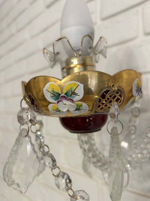 Продам хрустальный бра Чехия