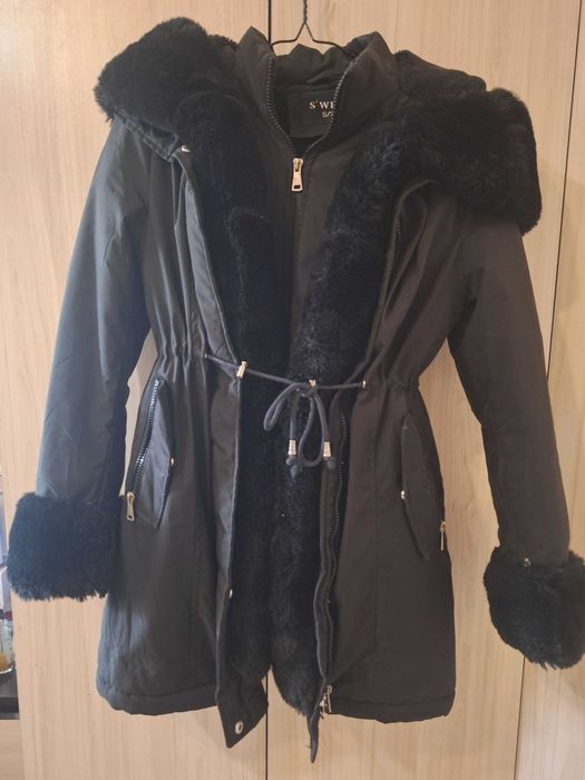 Зимна парка с пух