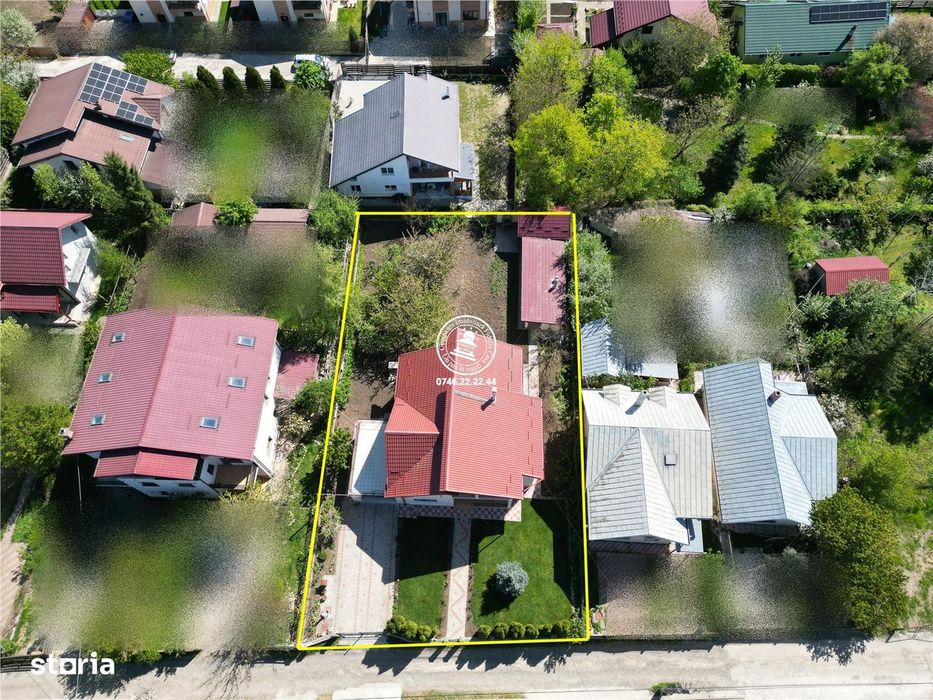 Vila 7 camere P+M+Pod , 1000mp teren - Valea Lupului , Iasi